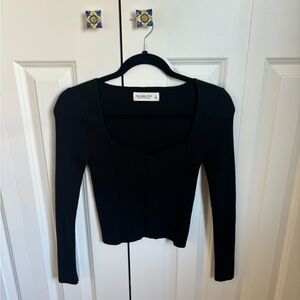 Abercrombie Soft AF Date Night Sweater with Sweetheart Neckline